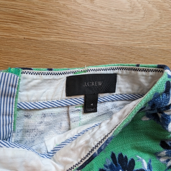 JCrew high waisted floral shorts - Picture 2 of 4